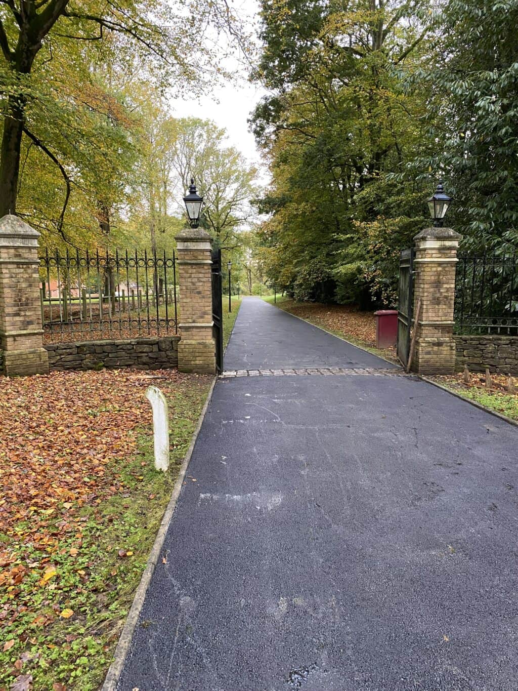 Private driveway in Petersfield.